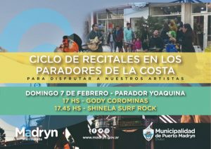 TERMINAN LOS RECITALES DE ARTISTAS LOCALES EN LOS PARADORES COSTEROS