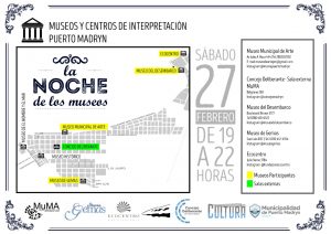 NUEVA EDICIÓN DE LA NOCHE DE LOS MUSEOS EN MADRYN