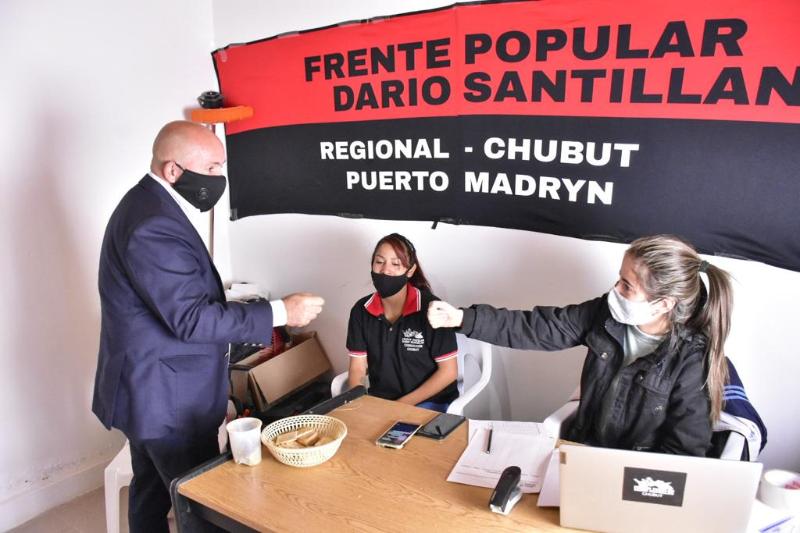 SASTRE: “SEGUIMOS FORTALECIENDO LOS TRABAJOS ARTICULADOS CON LOS MOVIMIENTOS SOCIALES DE MADRYN”