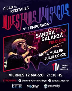 NUEVA EDICIÓN DEL CICLO “NUESTROS MÚSICOS”