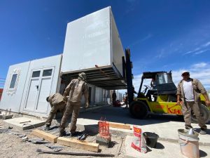 SASTRE PONE EN FUNCIONAMIENTO EL HOSPITAL MODULAR DE PUERTO MADRYN