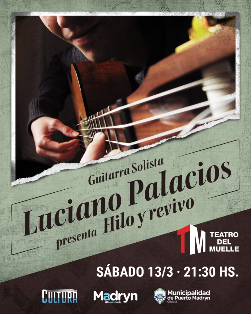 LUCIANO PALACIOS PRESENTA “HILO Y REVIVO” 