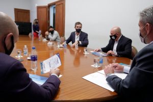 SASTRE VALORÓ LAS GESTIONES CONJUNTAS CON PROVINCIA PARA AVANZAR CON JETSMART