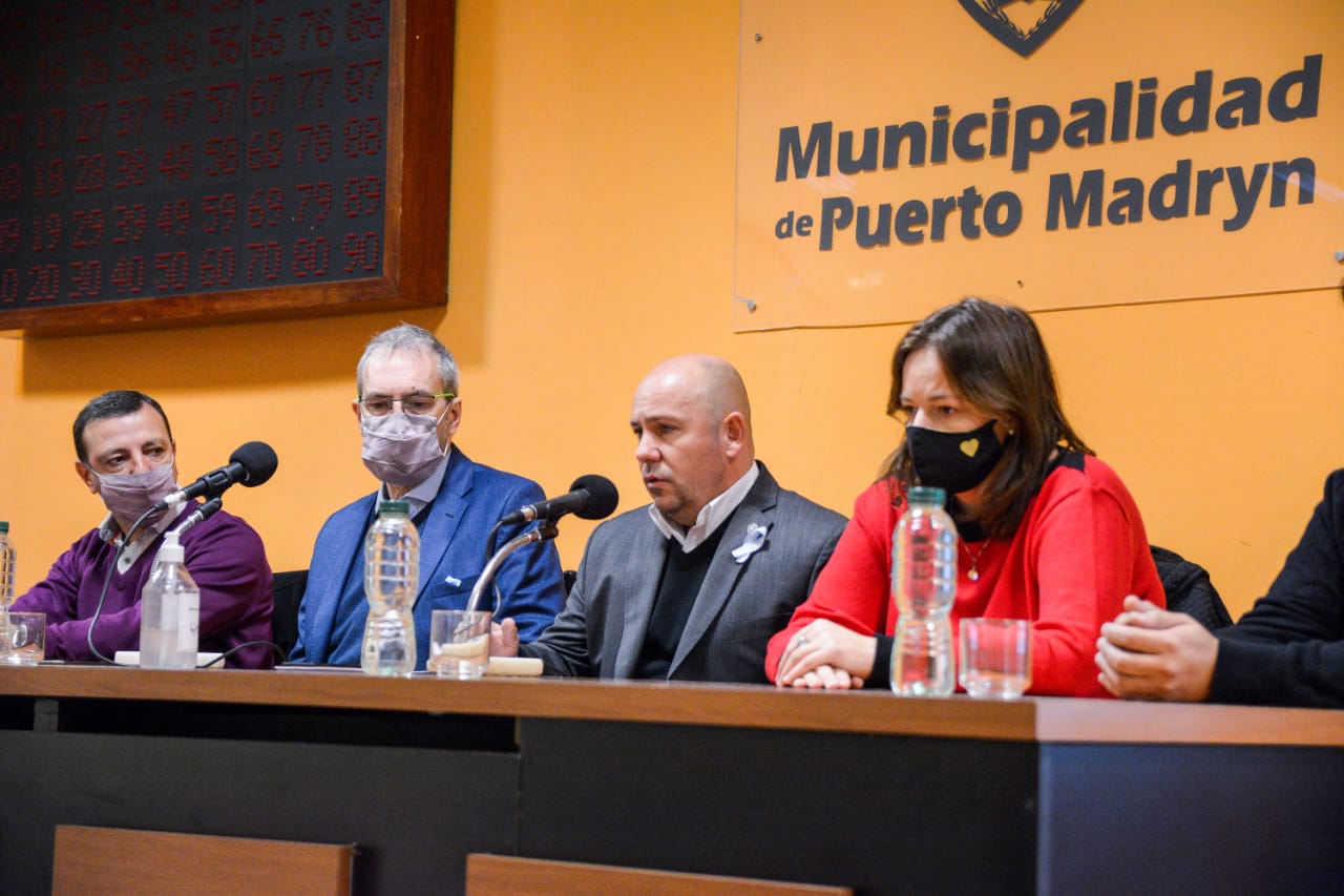 EL INTENDENTE ENCABEZÓ EL LANZAMIENTO DE CAPACITACIONES PARA HACER FRENTE A LA SEGUNDA OLA DE COVID-19 EN MADRYN