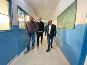 SASTRE ANUNCIÓ OBRAS PARA ACONDICIONAR LA ESCUELA MUNICIPAL N°1