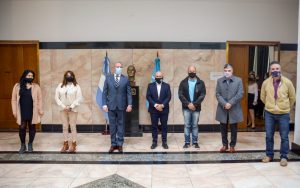 SASTRE PARTICIPÓ DE LA APERTURA DE LICITACIÓN PÚBLICA PARA LA AMPLIACIÓN DE DOS ESCUELAS MADRYNENSES