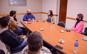 SASTRE SE REUNIÓ CON SINDICATOS PARA FORTALECER EL SISTEMA EDUCATIVO PÚBLICO DE PUERTO MADRYN