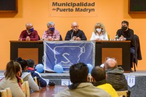 SASTRE ENCABEZÓ EL SORTEO DE VIVIENDAS PARA TRABAJADORES VIALES DE PUERTO MADRYN