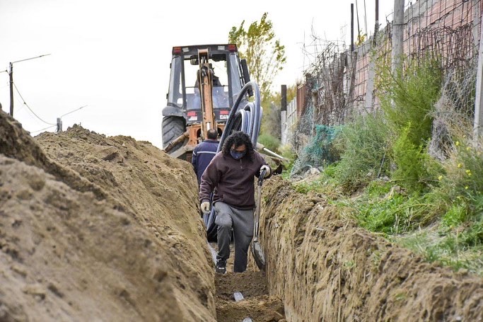 SASTRE ANUNCIÓ LA FINALIZACIÓN DE LA RED DE AGUA POTABLE EN EL PARQUE AGROPECUARIO