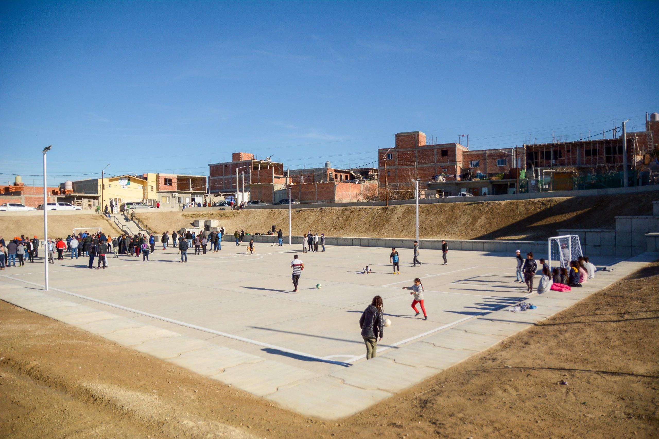 QUEDÓ INAUGURADA “LA BOMBONERITA”, UNA OBRA EMBLEMÁTICA PARA PUERTO MADRYN