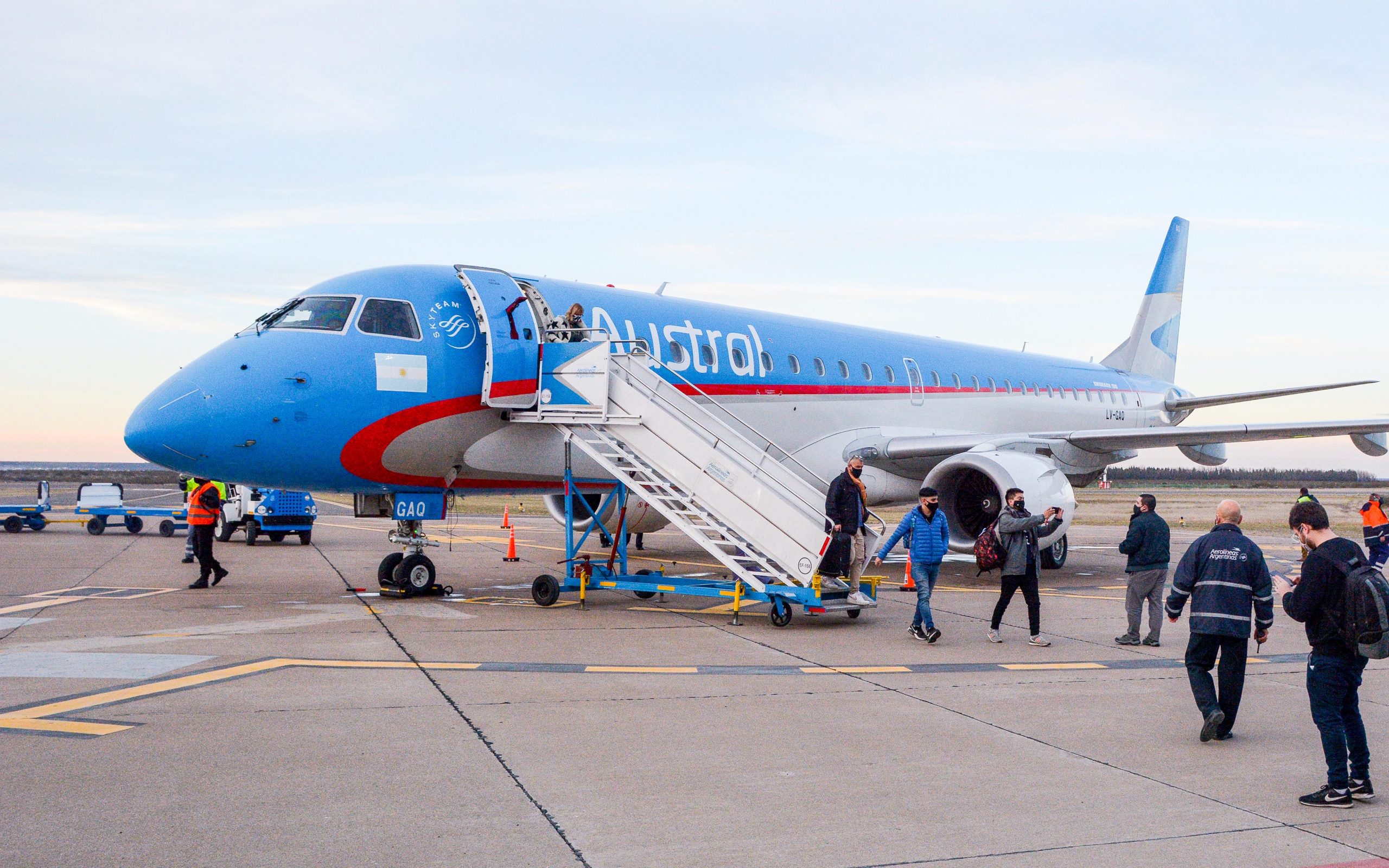 SASTRE ANUNCIÓ QUE A PARTIR DE OCTUBRE AEROLÍNEAS ARGENTINAS DUPLICARÁ LA FRECUENCIA DE VUELOS A MADRYN