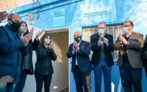 EL VICEGOBERNADOR, EL INTENDENTE Y LA TITULAR DE LA SEDRONAR INAUGURARON LA CASA DE DÍA DE JÓVENES