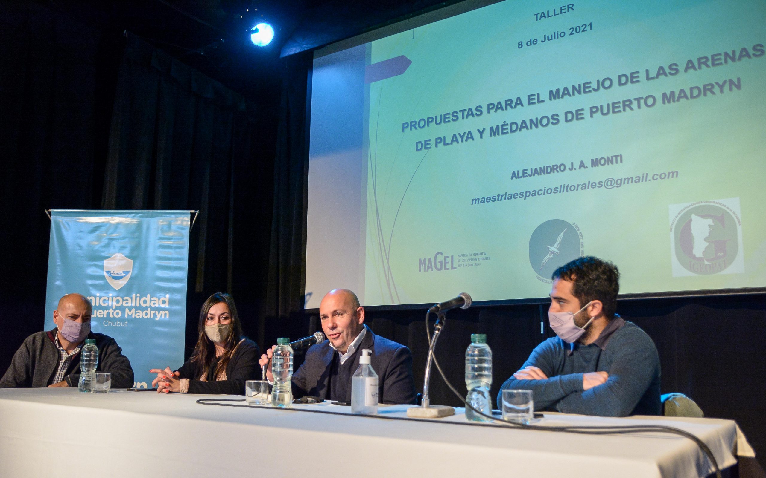 EL INTENDENTE ENCABEZÓ EL LANZAMIENTO DE UNA CAPACITACIÓN PARA EL MANEJO DE ARENAS DE PLAYA