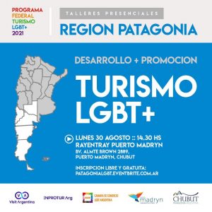 MADRYN SERÁ SEDE DE LA JORNADA SOBRE TURISMO LGBTQ+ PARA PRESTADORES DE LA PATAGONIA
