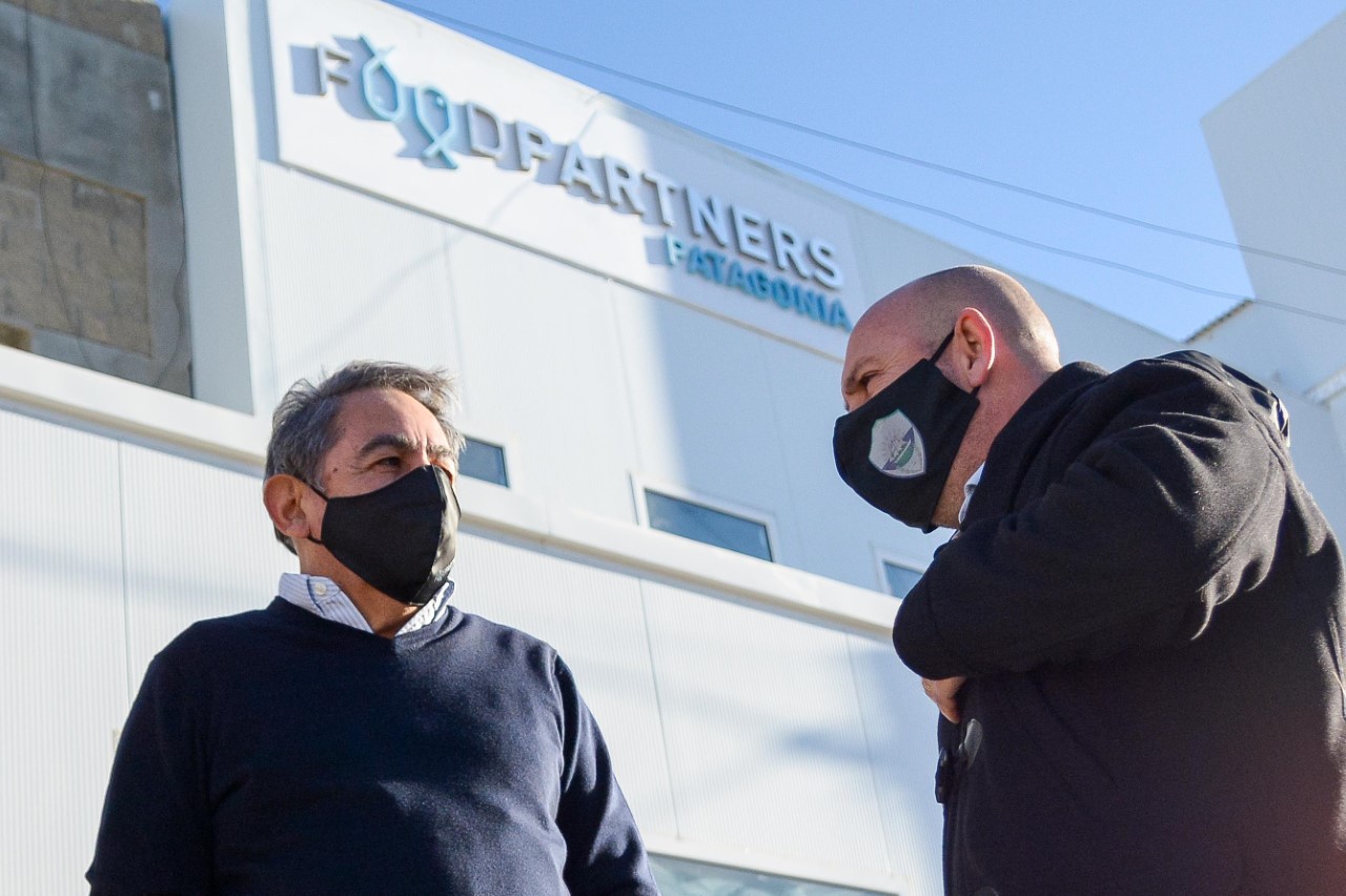 EL INTENDENTE RECORRIÓ LAS INSTALACIONES DE LA PLANTA DE FOOD PARTNERS
