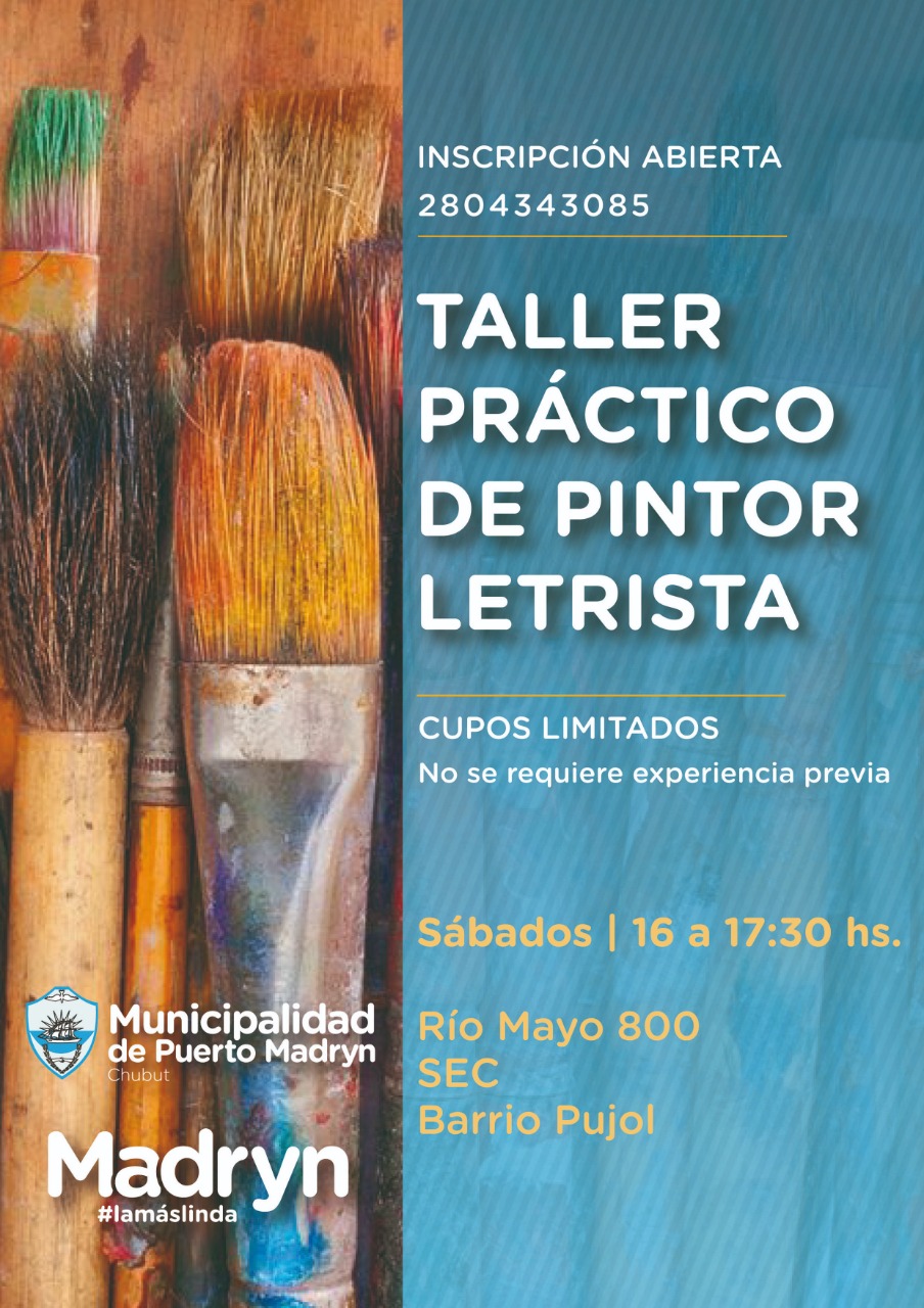 TALLER PRÁCTICO DE PINTOR LETRISTA