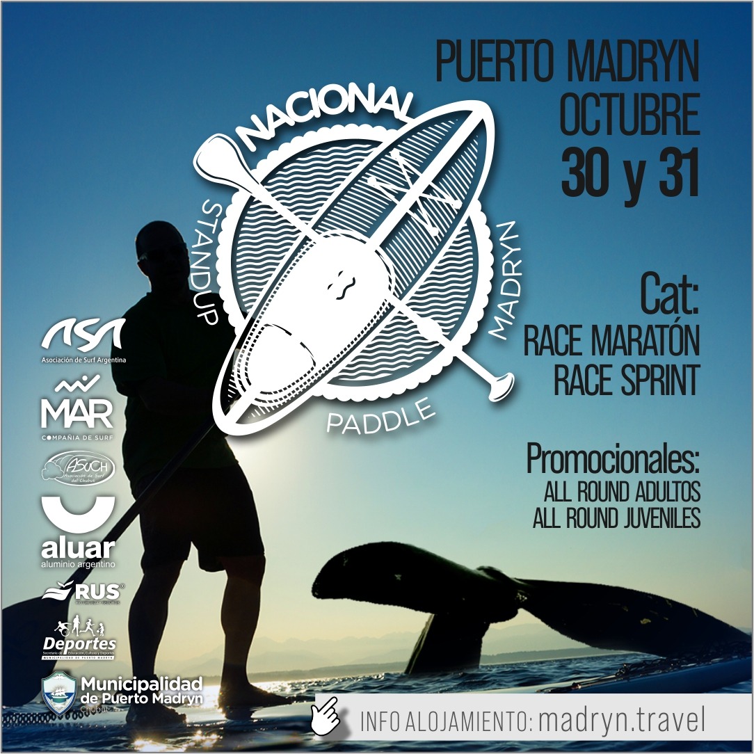 HABRÁ UNA FECHA NACIONAL DE STAND UP PADDLE EN PUERTO MADRYN