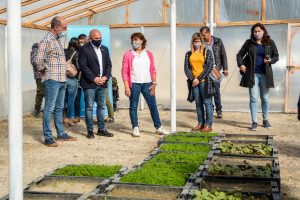 SE INAUGURARON TRES INVERNÁCULOS EN EL VIVERO MUNCIPAL DE MADRYN