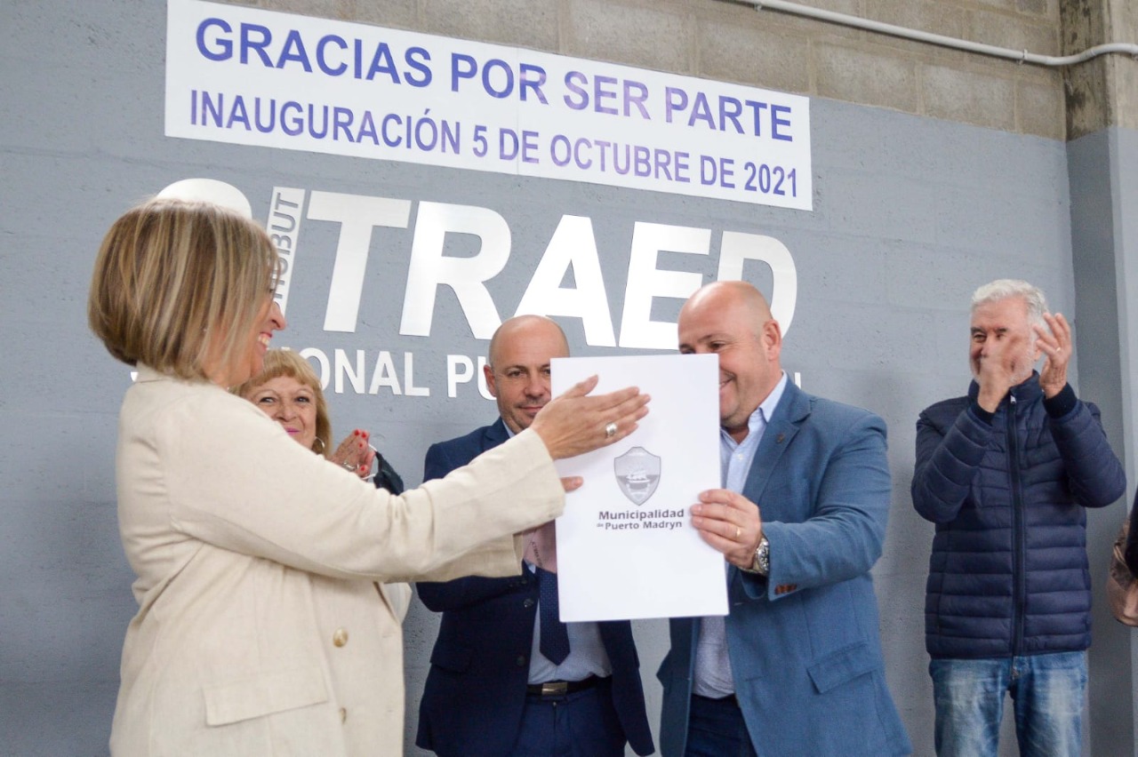EL VICEGOBERNADOR Y EL INTENDENTE ACOMPAÑARON AL SITRAED EN LA INAUGURACIÓN DE LA AMPLIACIÓN DE SU SEDE
