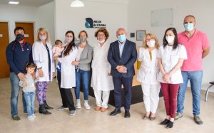 SASTRE RECORRIÓ LOS NUEVOS CONSULTORIOS DE ARCOS DE SOLANA