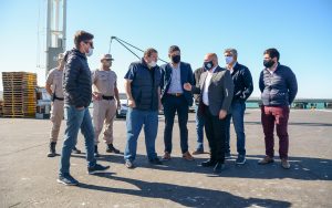 EL INTENDENTE DIALOGÓ CON REPRESENTANTES DE UNA EMPRESA EXTRANJERA VINCULADA A LA ACTIVIDAD PESQUERA
