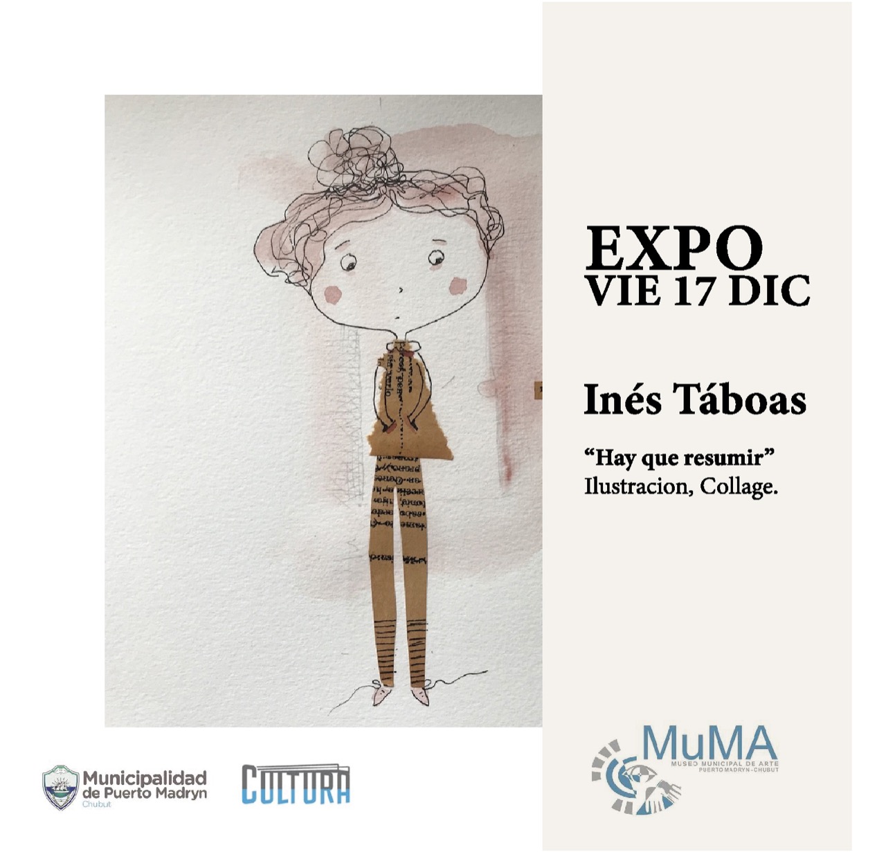 INÉS TÁBOAS EXPONE EN EL MUMA