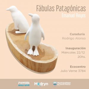 SE PRESENTA ESTE MIÉRCOLES LA MUESTRA “FÁBULAS PATAGÓNICAS” EN MADRYN