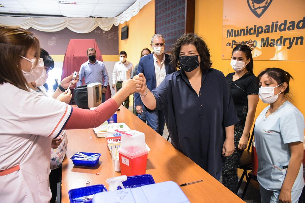 VIZZOTTI EN MADRYN DESTACÓ EL TRABAJO ARTICULADO ENTRE EL MUNICIPIO Y PROVINCIA PARA HACER FRENTE A LA PANDEMIA