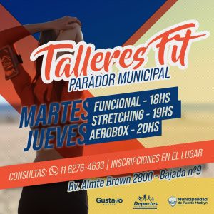 COMENZARON LAS ACTIVIDADES DEPORTIVAS EN EL PARADOR MUNICIPAL