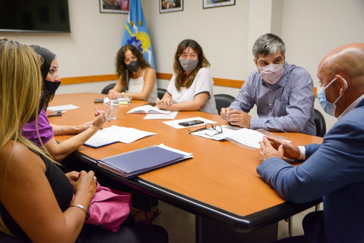 AVANCE EN OBRAS PARA MADRYN: EL INTENDENTE SE REUNIÓ CON EL MINISTRO DE INFARESTRUCTURA, ENERGÍA Y PLANIFICACIÓN DE CHUBUT