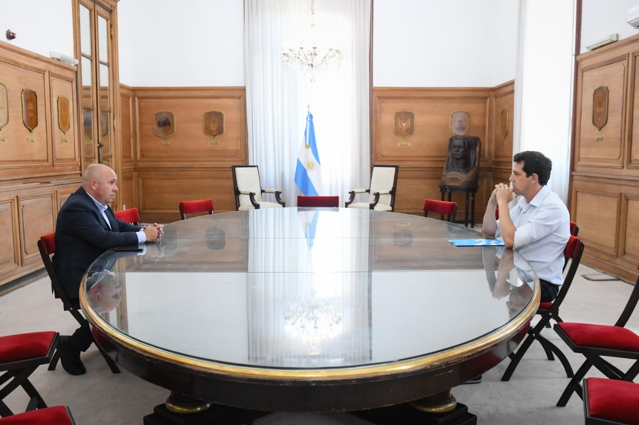 SASTRE SE REUNIÓ EN BUENOS AIRES CON EL MINISTRO EDUARDO DE PEDRO