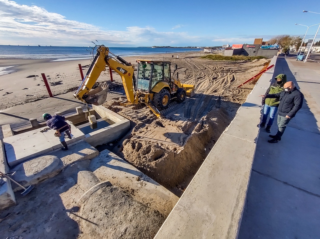PUERTO MADRYN INICIA EL AÑO CON AVANCES IMPORTANTES EN OBRAS DE GRAN ENVERGADURA