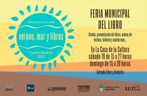 EL FIN DE SEMANA SE HARÁ EN MADRYN LA FERIA MUNICIPAL DEL LIBRO EDICIÓN 2022