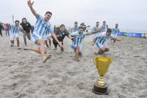 FINALIZÓ CON ÉXITO LA LIGA NACIONAL MASCULINA DE FÚTBOL PLAYA