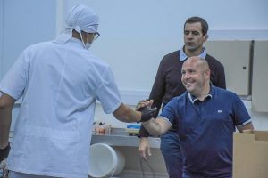 EL INTENDENTE VISITÓ LA NUEVA FÁBRICA DE LA HELADERÍA BOMKE