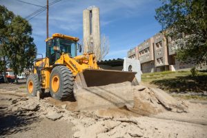 SASTRE DESTACÓ QUE SE ESTÁ REALIZANDO CERCA DE MEDIO CENTENAR DE OBRAS DE MANERA SIMULTÁNEA EN PUERTO MADRYN
