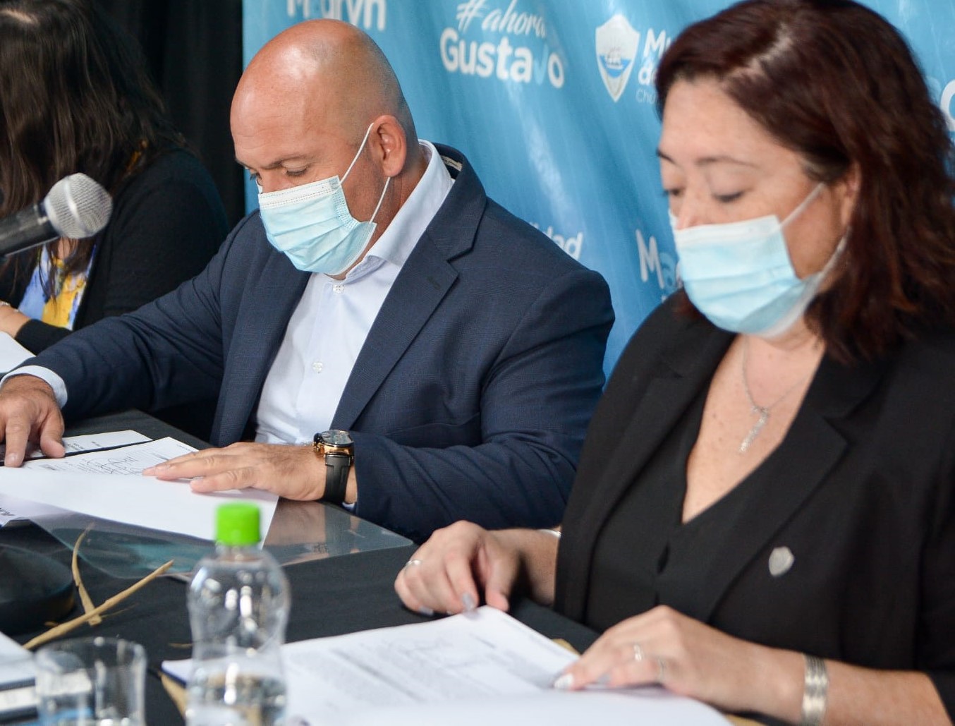EL INTENDENTE ENCABEZÓ LA APERTURA DE OFERTAS PARA LA CONSTRUCCIÓN DE SENDAS RECREATIVAS EN LA ZONA SUR DE LA CIUDAD