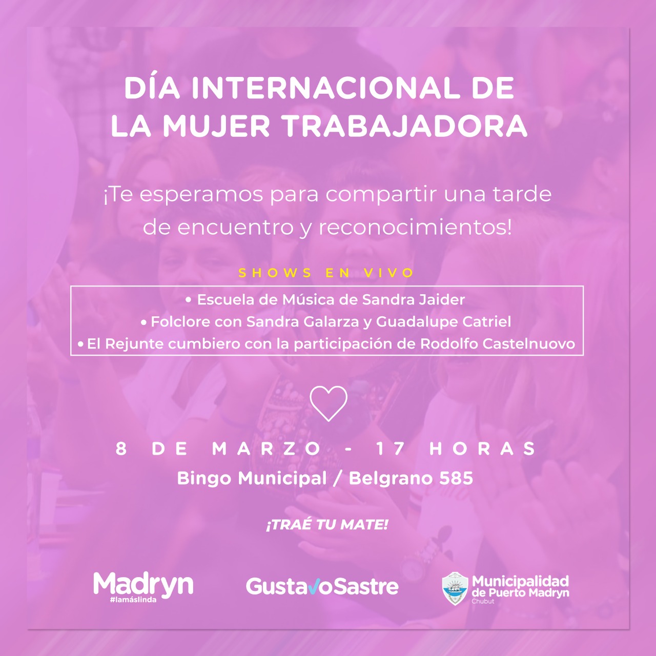 JORNADA DE ENCUENTRO Y RECONOCIMIENTOS A MUJERES DE LA CIUDAD