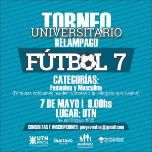 SE VIENE UN TORNEO DE FÚTBOL 7 UNIVERSITARIO