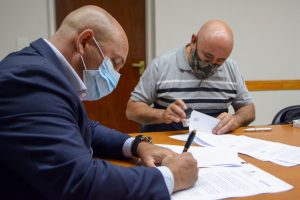 SASTRE FIRMÓ UN CONVENIO PARA CONCIENTIZAR Y DIFUNDIR INFORMACIÓN SOBRE TRATA DE PERSONAS