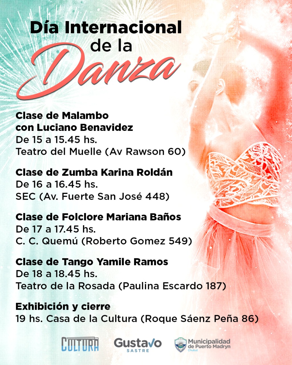 SUMATE A LA CELEBRACIÓN POR EL DÍA INTERNACIONAL DE LA DANZA