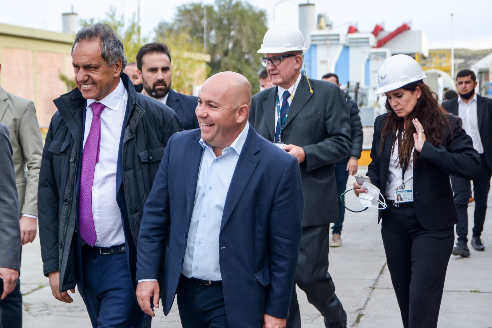 EN PUERTO MADRYN, SCIOLI DESTACÓ LAS GESTIONES DE RICARDO Y GUSTAVO SASTRE PARA INCREMENTAR LA EXPORTACIÓN DE PRODUCTOS LOCALES Y DE CHUBUT