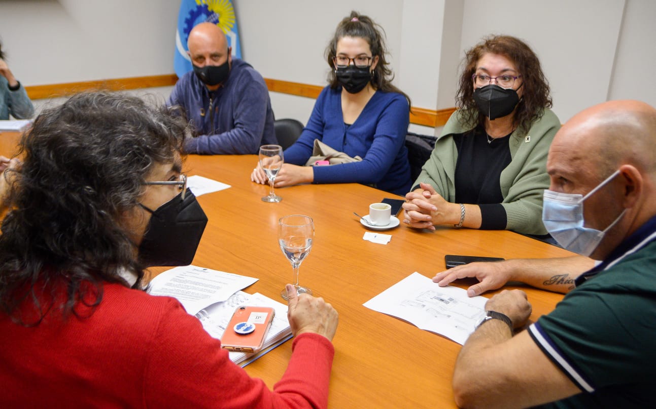 SASTRE SE REUNIÓ CON LAS AUTORIDADES DE LA FACULTAD REGIONAL DE CHUBUT DE LA UTN PARA FORTALECER LAS GESTIONES ARTICULADAS