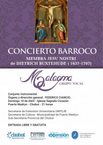 EL GRUPO VOCAL MALAGMA BRINDARÁ UN CONCIERTO DE PASCUA