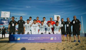 DOS JUGADORES DE ARENA MADRYN ESTÁN DISPUTANDO UN TORNEO INTERNACIONAL DE CONMEBOL