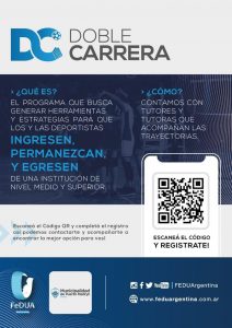 LANZAN NUEVA CAMPAÑA DE INSCRIPCIÓN A LA “DOBLE CARRERA”