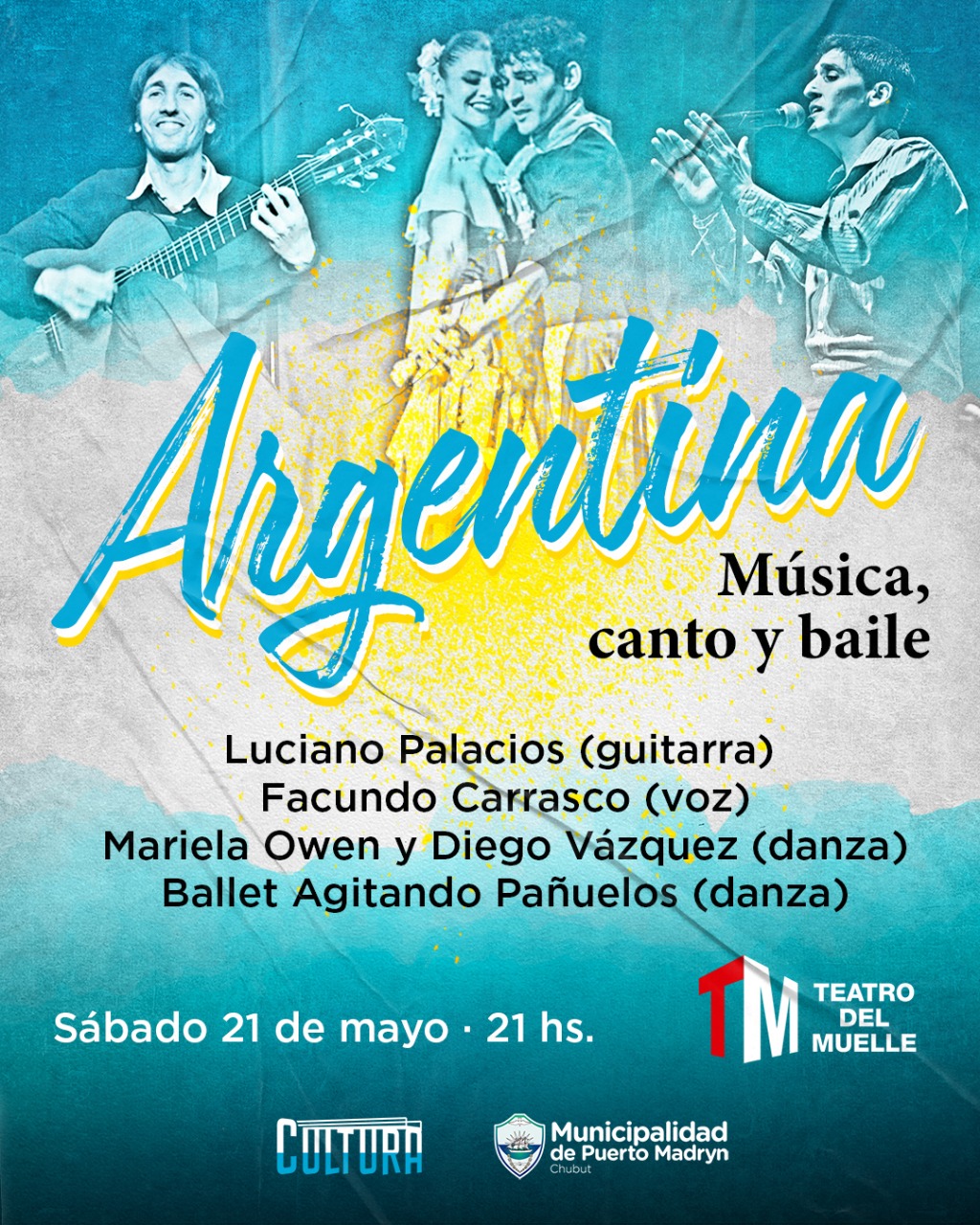 LLEGA “ARGENTINA”, UN ESPECTÁCULO PARA CELEBRAR LA PATRIA