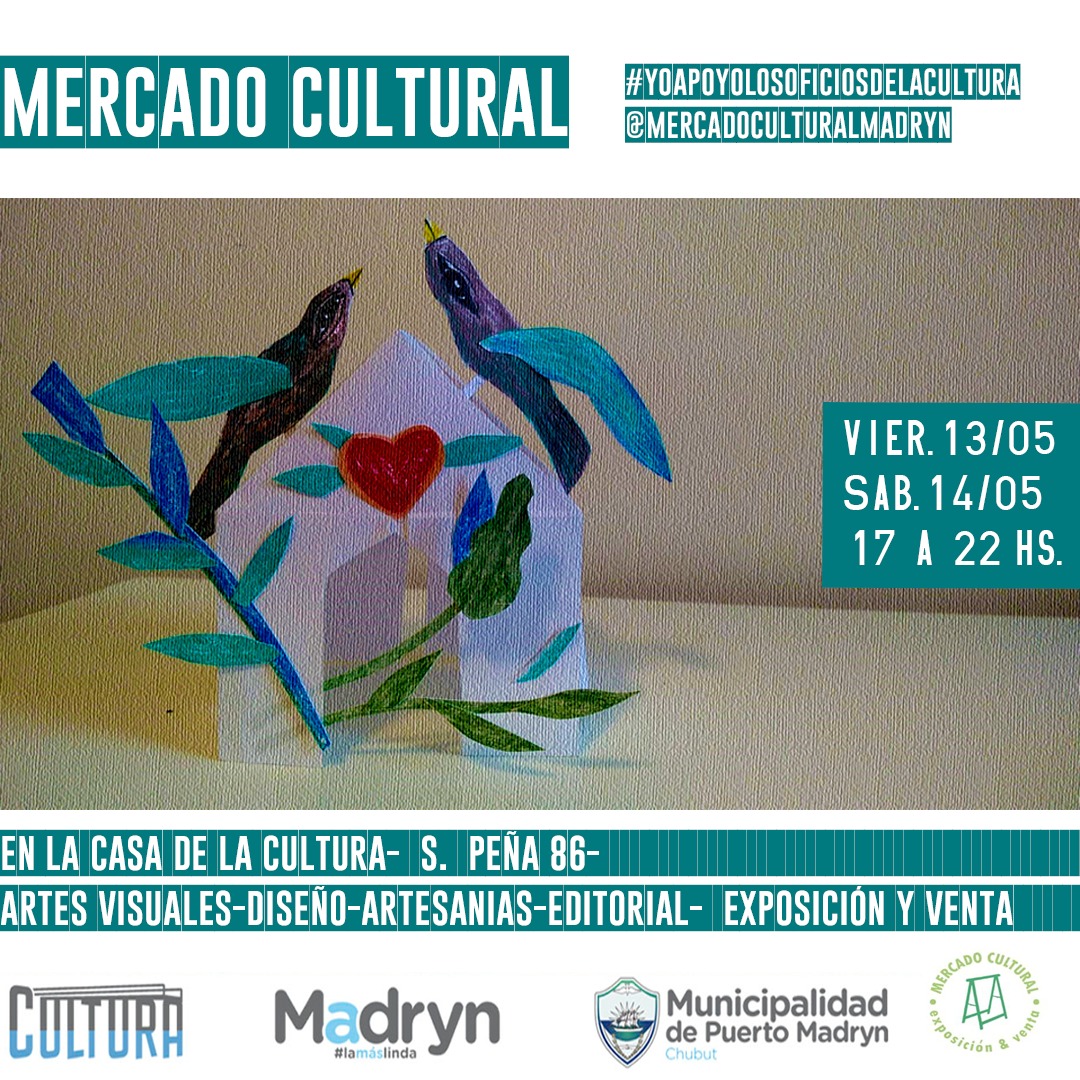 NUEVA EDICIÓN DEL MERCADO CULTURAL ESTE FIN DE SEMANA