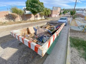 LA CAMPAÑA DE LIMPIEZA LLEGA A LOS BARRIOS BAHÍA NUEVA Y PATAGONIA 
