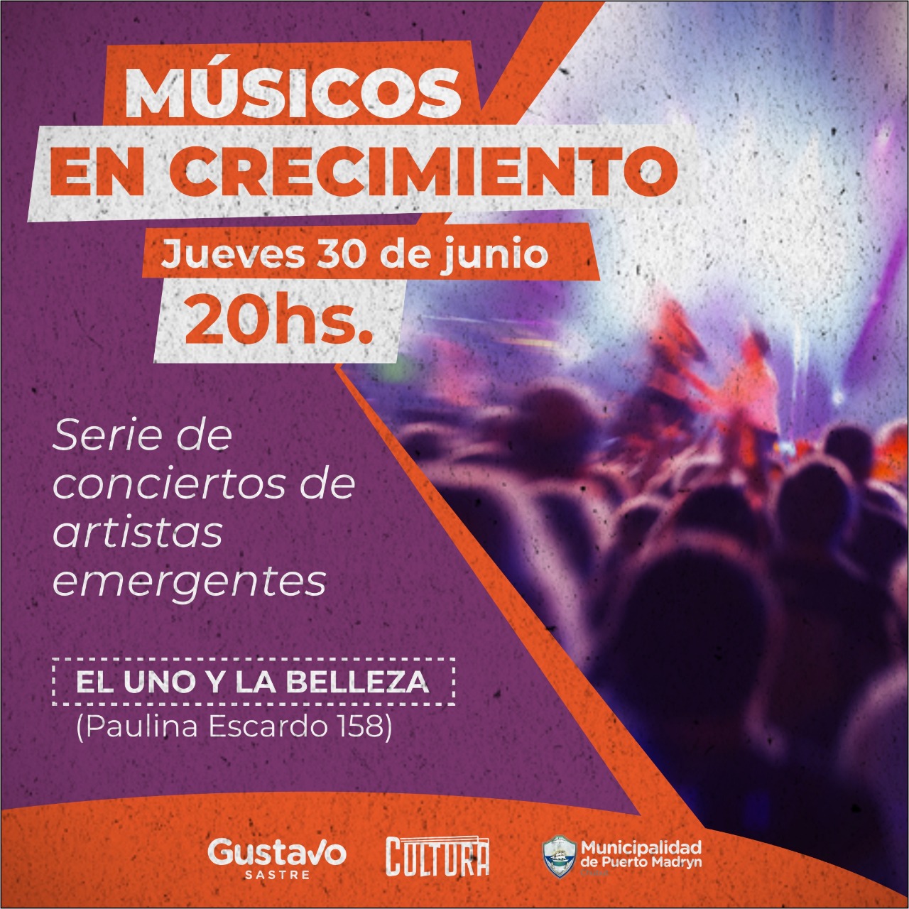 CONTINÚA LA SERIE DE CONCIERTOS DE ARTISTAS EMERGENTES “MÚSICOS EN CRECIMIENTO”